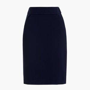 J. Crew ponte work pencil skirt in black